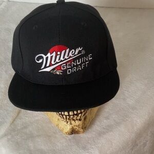 Black and Red Snapback Hat